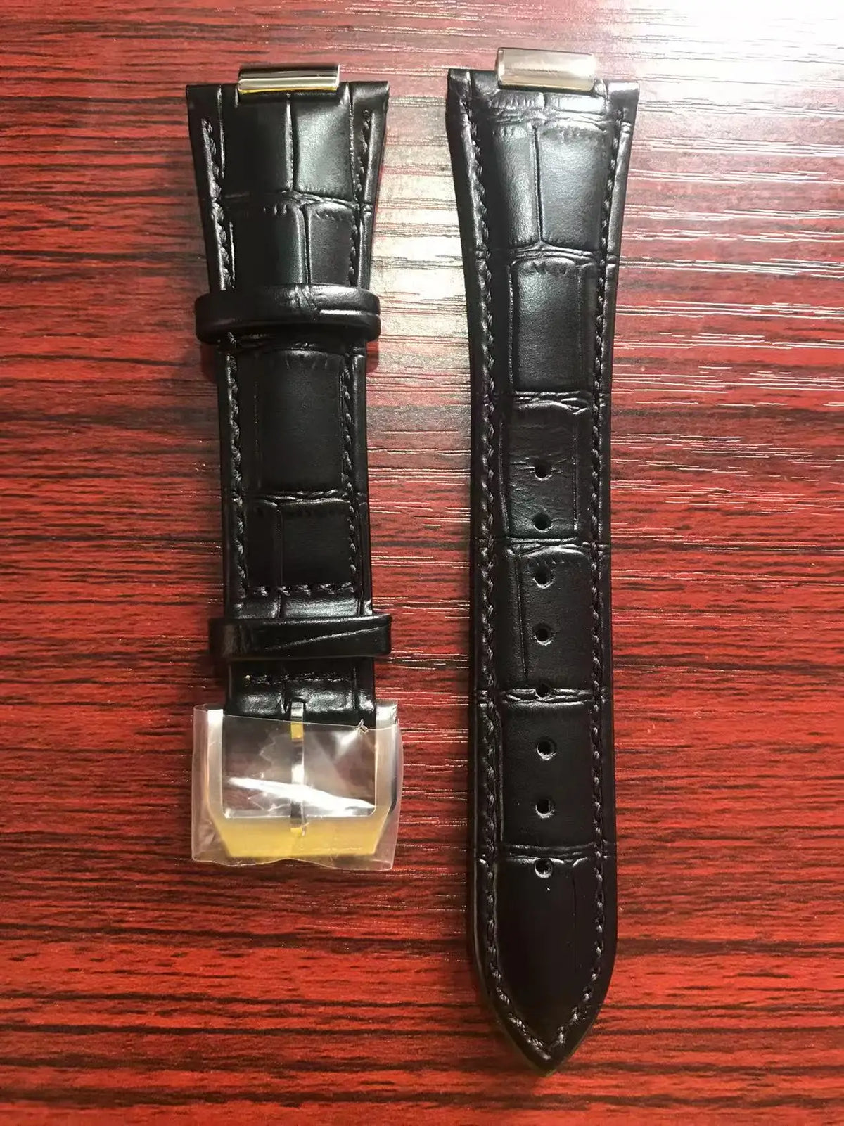 Specht & Sohne meistverkaufte Uhrenarmbandteile und -zubehör als Ersatz für PK PP 5711, Echtlederarmband 25mm*13mm
